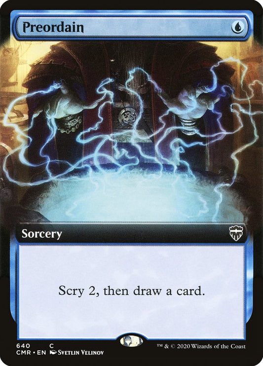 Preordain (Extended) [Commander Legends Extended]