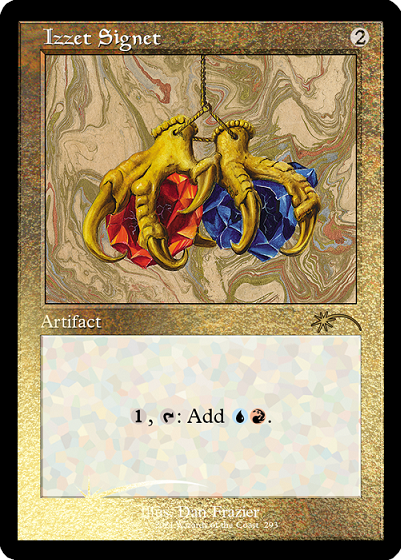 Izzet Signet (Retro) (Etched Foil) [Secret Lair Drop Series]