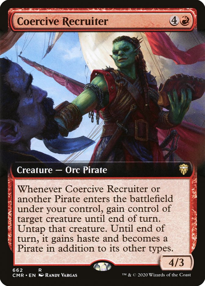 Coercive Recruiter (Extended) [Commander Legends Extended]