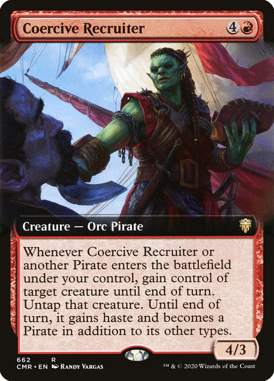 Coercive Recruiter (Extended) [Commander Legends Extended]
