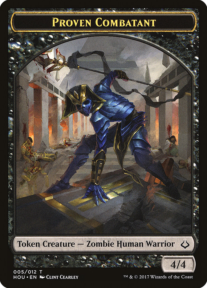 Proven Combatant [Hour of Devastation Tokens]