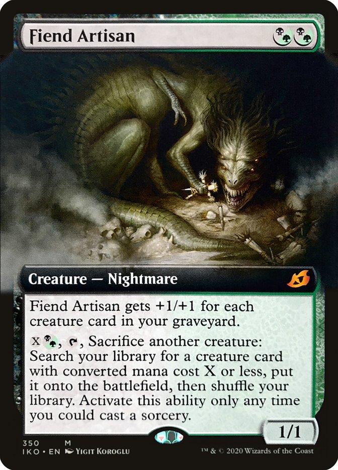 Fiend Artisan (Extended) [Ikoria: Lair of Behemoths]