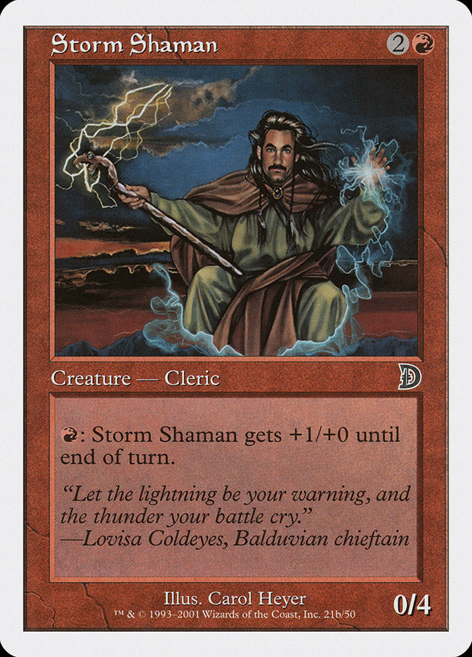 Storm Shaman [Deckmasters]
