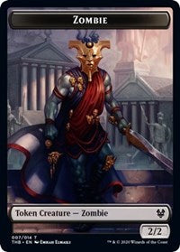 Zombie // Satyr Double-sided Token [Theros Beyond Death Tokens]