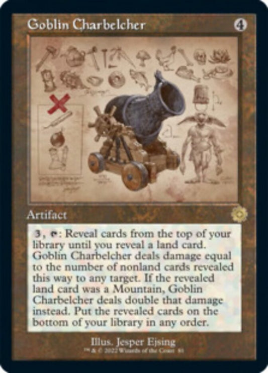 Goblin Charbelcher (Retro Schematic) [The Brothers' War Retro Artifacts]