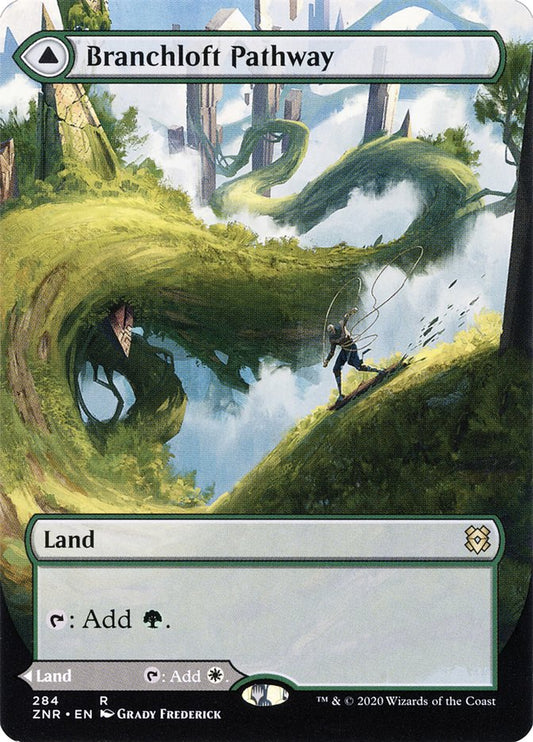 Branchloft Pathway // Boulderloft Pathway (Extended) [Zendikar Rising Extended Art]