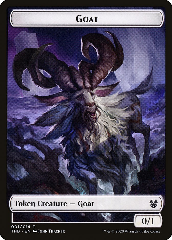 Goat [Theros Beyond Death Tokens]