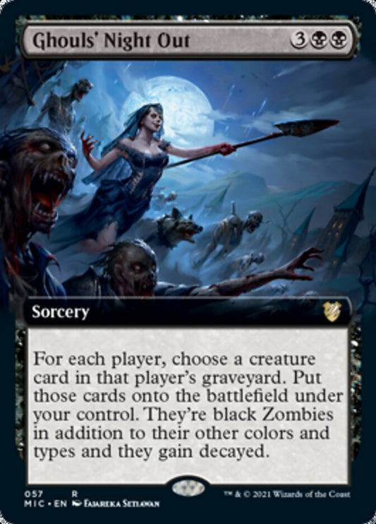 Ghouls' Night Out (Extended) [Innistrad: Midnight Hunt Commander]