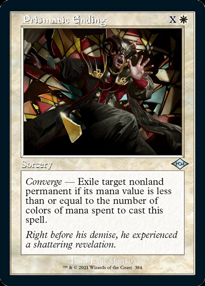 Prismatic Ending (Retro Etched Foil) [Modern Horizons 2]