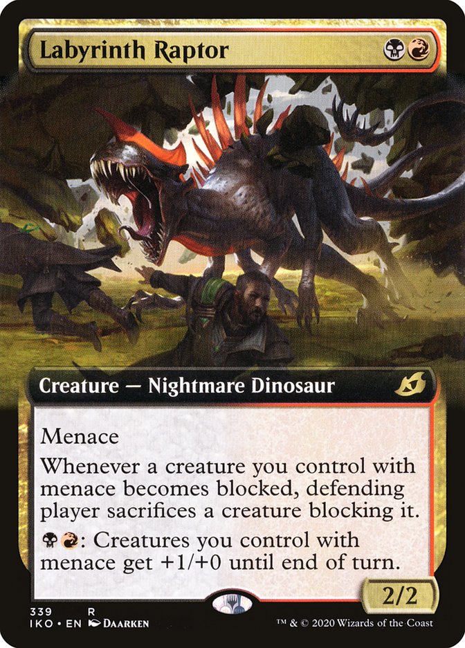 Labyrinth Raptor (Extended) [Ikoria: Lair of Behemoths]
