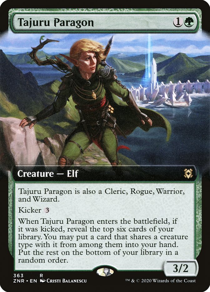 Tajuru Paragon (Extended) [Zendikar Rising Extended Art]