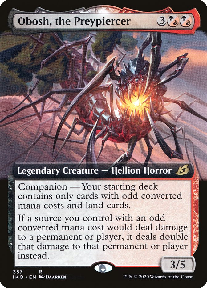 Obosh, the Preypiercer (Extended) [Ikoria: Lair of Behemoths]