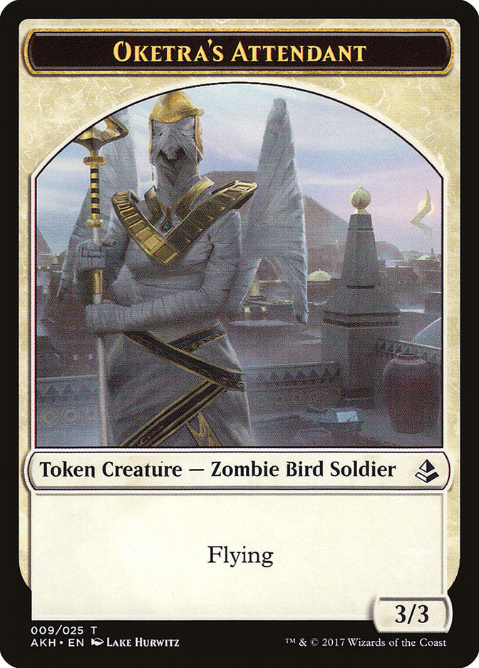 Oketra's Attendant [Amonkhet Tokens]