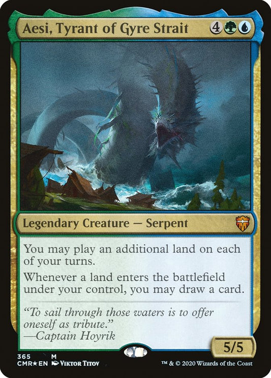 Aesi, Tyrant of Gyre Strait [Commander Legends Commander Deck]