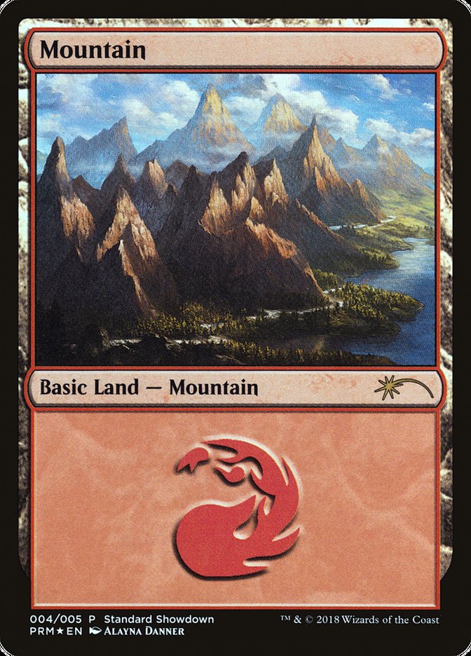 Mountain (4) [M19 Standard Showdown]