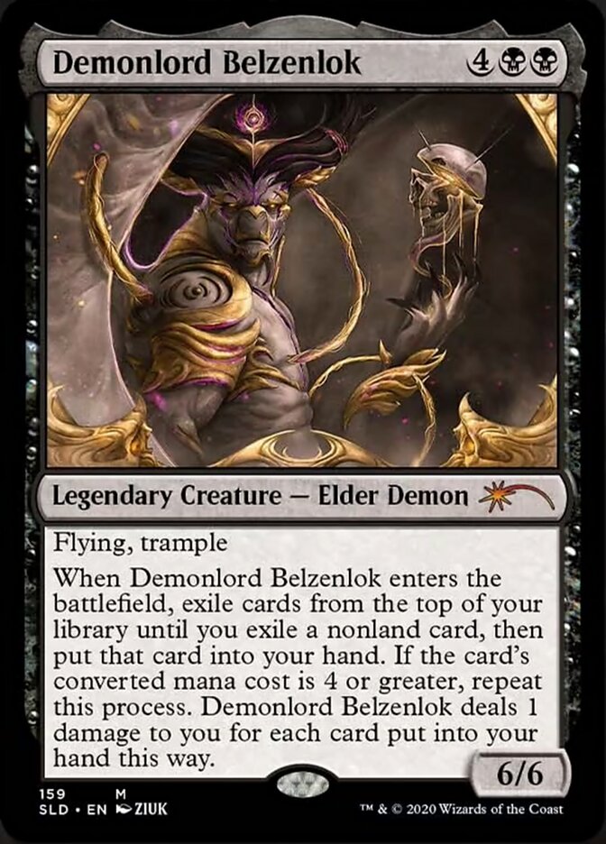 Demonlord Belzenlok (Etched Foil) [Secret Lair Drop Series]