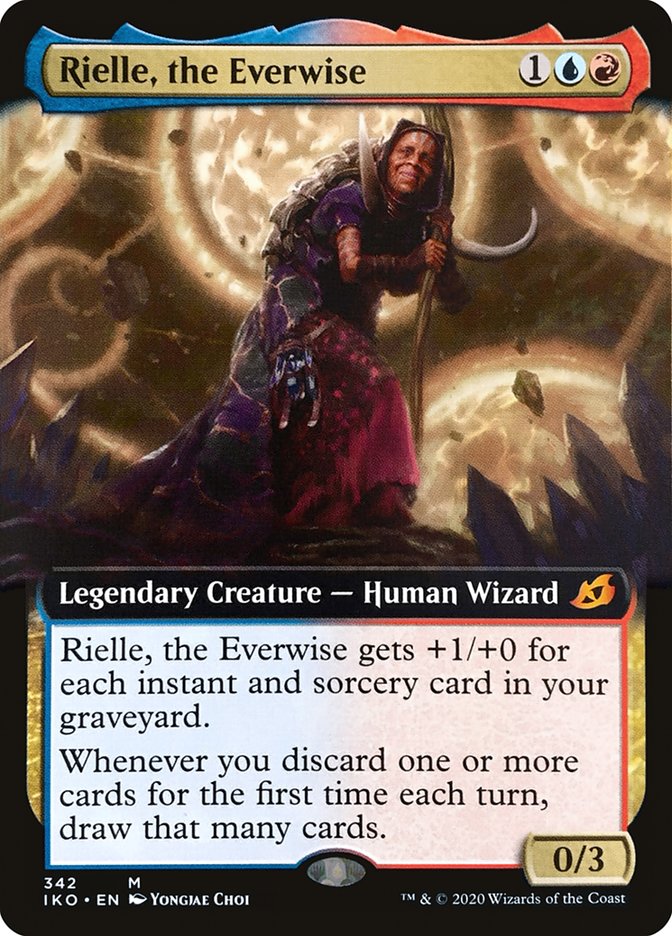 Rielle, the Everwise (Extended) [Ikoria: Lair of Behemoths]