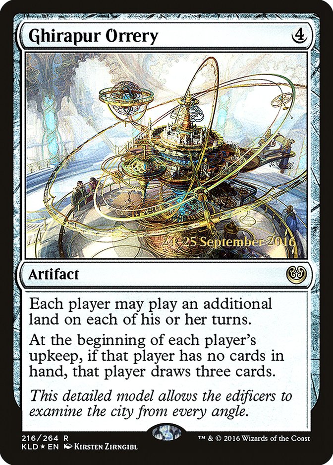 Ghirapur Orrery  [Kaladesh Prerelease Promos]