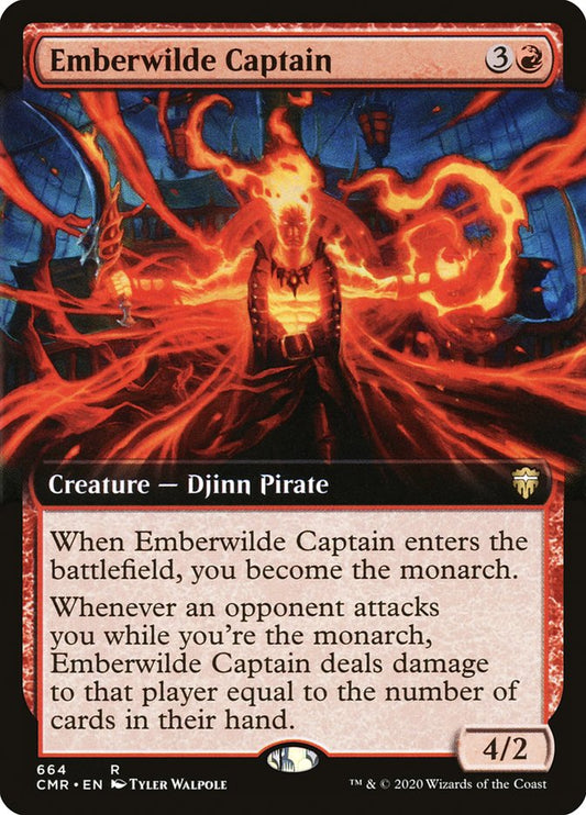 Emberwilde Captain (Extended) [Commander Legends Extended]