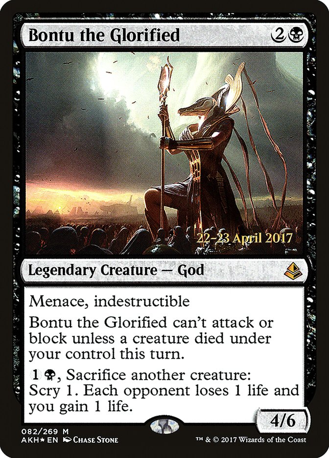 Bontu the Glorified  [Amonkhet Prerelease Promos]