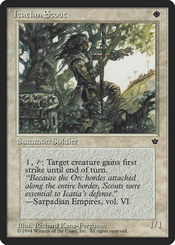 Icatian Scout [Fallen Empires]