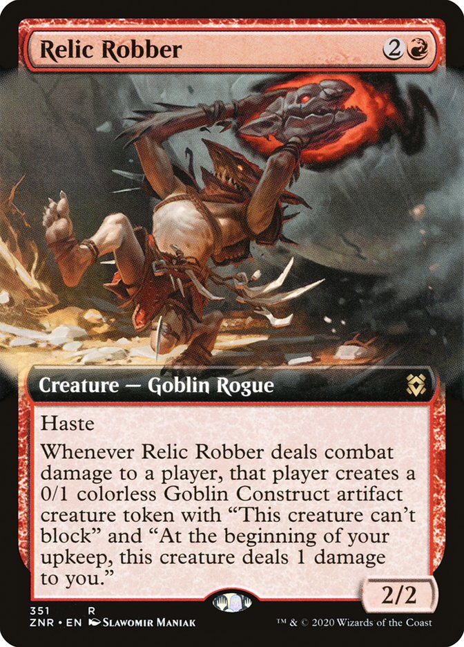 Relic Robber (Extended) [Zendikar Rising Extended Art]