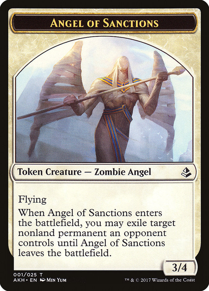 Angel of Sanctions [Amonkhet Tokens]