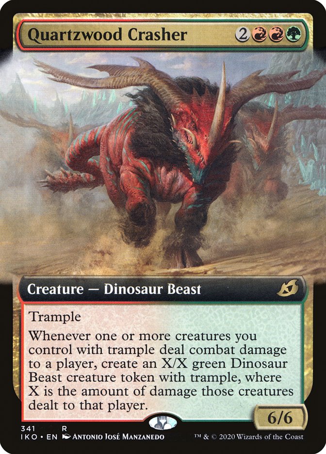 Quartzwood Crasher (Extended) [Ikoria: Lair of Behemoths]
