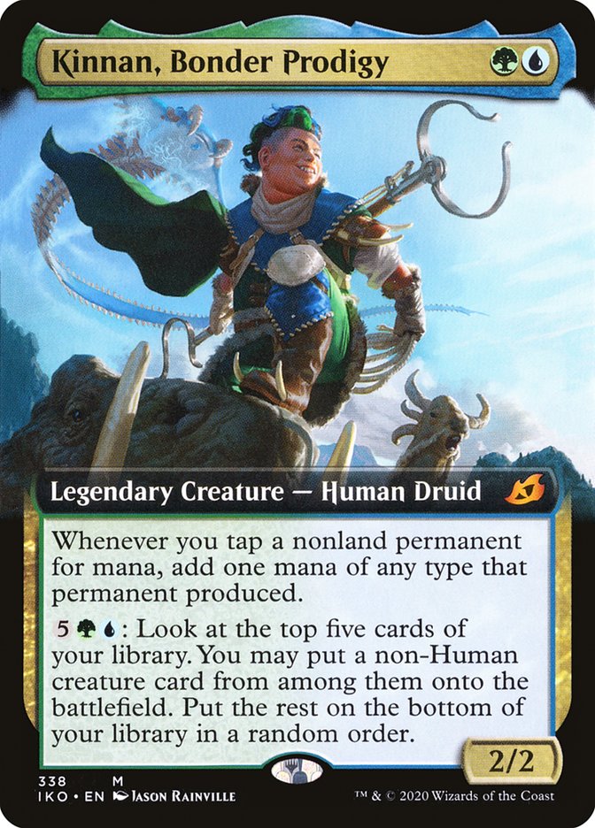 Kinnan, Bonder Prodigy (Extended) [Ikoria: Lair of Behemoths]