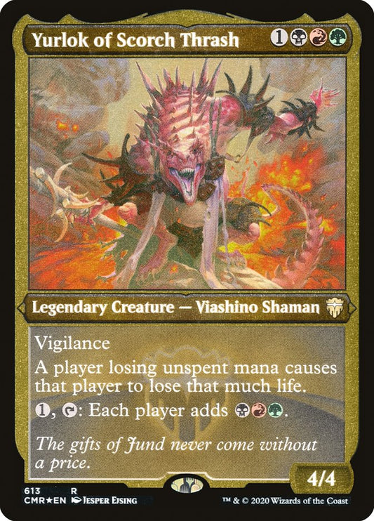 Yurlok of Scorch Thrash [Commander Legends Etched]