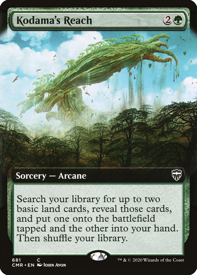 Kodama's Reach (Extended) [Commander Legends Extended]