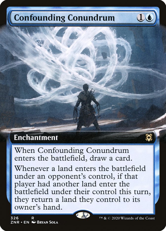 Confounding Conundrum (Extended) [Zendikar Rising Extended Art]