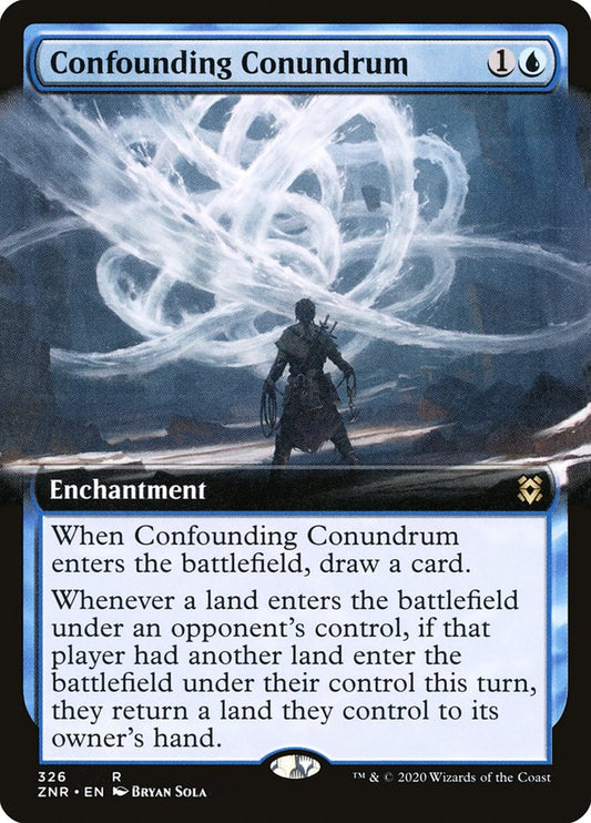 Confounding Conundrum (Extended) [Zendikar Rising Extended Art]