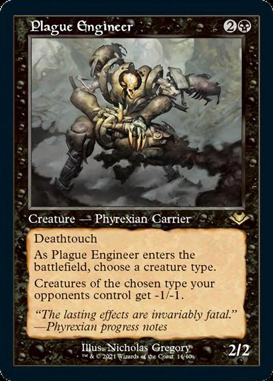 Plague Engineer (Retro Etched Foil) [Modern Horizons 2]