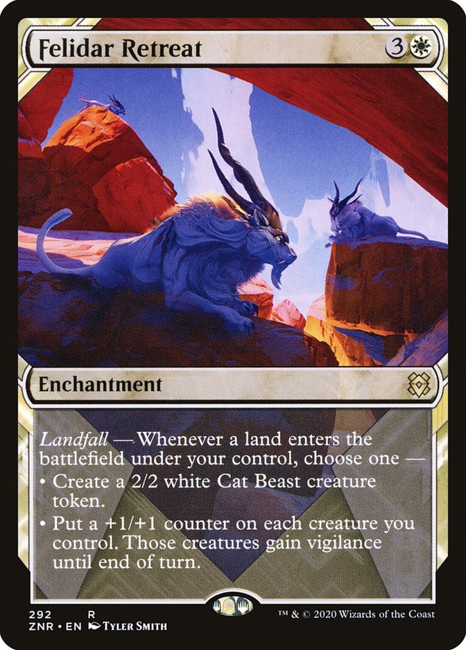 Felidar Retreat (Showcase) [Zendikar Rising Extended Art]
