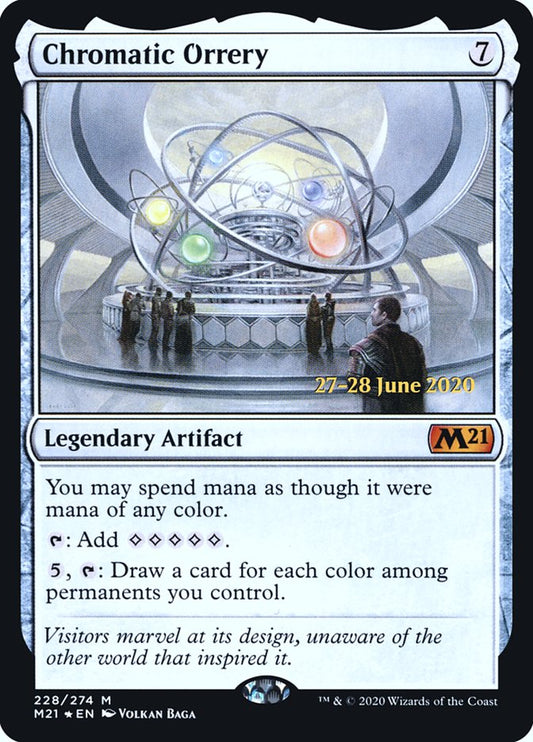 Chromatic Orrery  [Core Set 2021 Prerelease Promos]