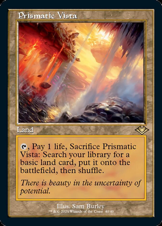 Prismatic Vista (Retro Etched Foil) [Modern Horizons 2]