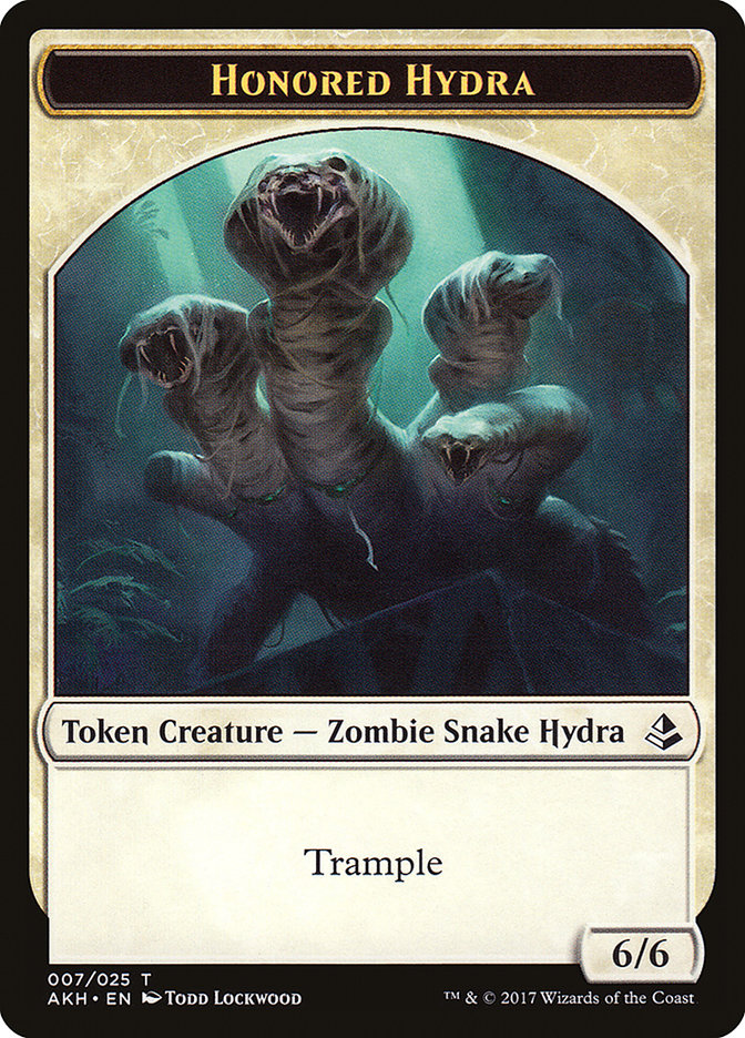 Honored Hydra [Amonkhet Tokens]