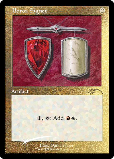 Boros Signet (Retro) (Etched Foil) [Secret Lair Drop Series]